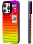 iPhone 15 Pro Uyumlu Kılıf Youngkit The Secret Color Serisi Kapak Turuncu 1