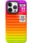 iPhone 15 Pro Uyumlu Kılıf Youngkit The Secret Color Serisi Kapak Turuncu 2