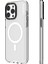 iPhone 15 Pro Uyumlu Kılıf Magsafe Şarj Özellikli Youngkit Crystal Color Serisi Kapak Beyaz 1
