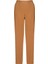Beli Lastikli Bol Paça Krep Pantolon - Camel 1