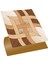 Kendinden Yapışkanlı Ahşap 010 Desenli Pvc Karo 30X30 cm (11 Adet) 1m2 1