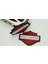 Motor Harley Davidson Depo Yanı Kırmızı Metal Logo 5,5 cm 2