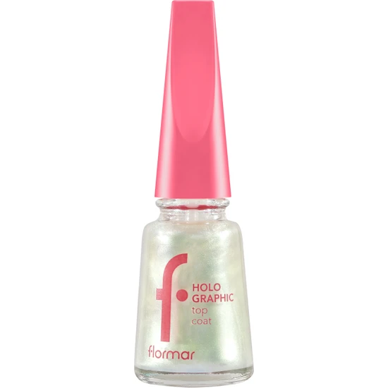 Flormar Holografik Top Coat Tırnak Cilası