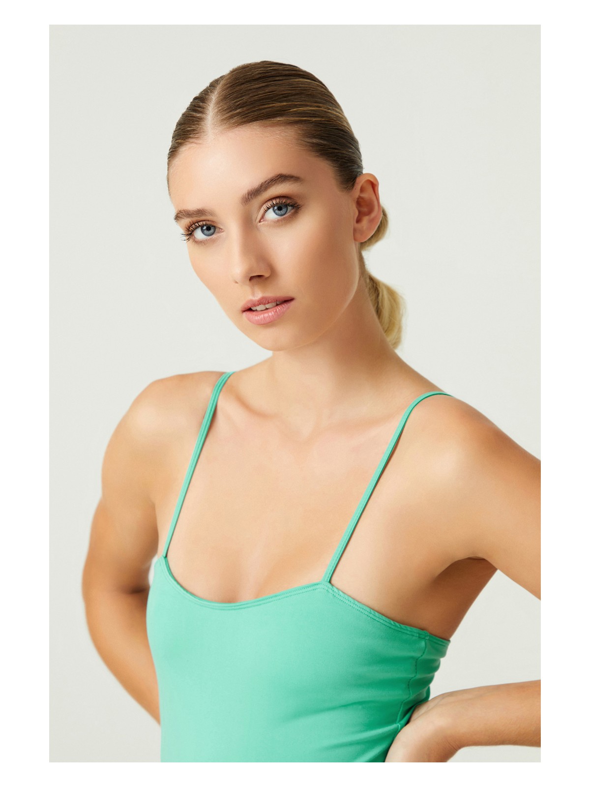 Los Ojos x Melodi Yeşil Tenis Elbisesi Spor Elbise Tennis Dress - Görsel 2