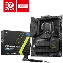 MSI MAG Z790 TOMAHAWK MAX WIFI SOKET 1700 DDR5 7800MHZ(OC) PCI-E Gen5 M.2 USB3.2 DP HDMI 1x2.5G LAN WI-FI 7 ATX