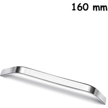 ŞENEL Yapı Market 160 mm Yeni Şahin Metal Kulp Krom Mobilya Dolap Kapak Çekmece Kulpu