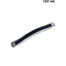 ŞENEL Yapı Market Eliza 160 mm Siyah Taşlı Krom Kulp Çekmece Dolap Mobilya Kulpu