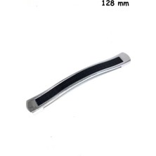 ŞENEL Yapı Market Eliza 128 mm Siyah Taşlı Krom Kulp Çekmece Dolap Mobilya Kulpu