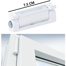 ŞENEL Yapı Market Pvc Pimapen Pencere Menteşesi 7,5 cm Metal Beyaz