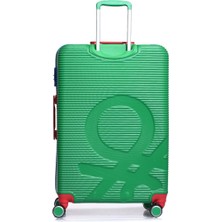 Benetton Trolley 70 cm Yeşil Unisex Valiz