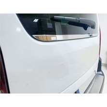 Fams Otomotiv Peugeot Partner Tepee Krom Arka Cam Alt Çıtası 2008-2018 Paslanmaz Çelik