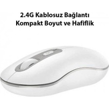 Coofbe Hc Seri Premıum Bluetooth Wıreless 1600DPI 2.4g Kablosuz Mouse Bluetooth Mouse 4d Düğmeli Mouse