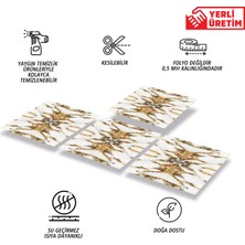 Tink Kendinden Yapışkanlı Mermer Desenli Pvc Karo 30x30 cm 4 Adet 0,36 m2