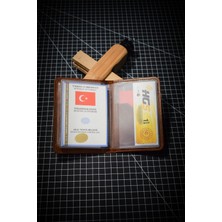 FH Leather Goods Deri Araç Ruhsat Kabı Kılıfı (PREMİUM)(Isim ve Logo Isteğe Göre Yazılır)