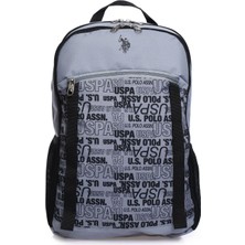 U.S. Polo Assn. PLÇAN23225 GRİ - SİYAH Unisex Sırt Çantası