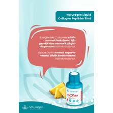 Naturagen  Ananas Aromalı Likit Collagen Shot 60 ml X12 Adet Şişe(Tip 1 & Tip3 Hidrolize Sıvı Collagen)