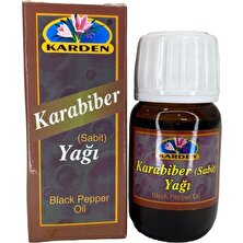 Karden Karabiber Sabit Yağı 20 ml ( Duygusal,ruhsal ve Zihinsel Duygu Durumlarını Dengelerr )