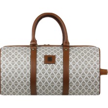 Minbag Marin Spor ve Seyahat Çantası Krem