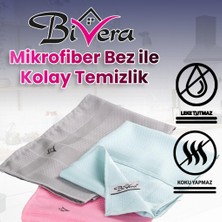 Bivera 3'lü Eko Paket Mikrofiber Temizlik Bezi 40X60 CM