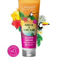 URBAN Care Summer-Monoi Yağı & Ylang Ylang Güneş Koruyucu Saç Bakım Şampuanı-Vegan-250 ML