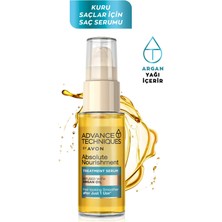 Avon Argan Yağı İçeren Besleyici Saç Serumu ve Parlaklık Veren Saç Serumu Paketi