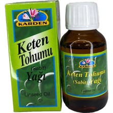 Karden Keten Tohumu Sabit Yağı 50 ml