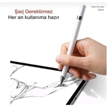 Eco Center Dokunmatik Kalem Tüm Cihazlara Uyumlu Tablet Telefon Için Çizim & Yazı Kalemi 2 In 1 Disk Uçlu Stylus Pen