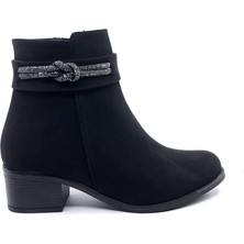 Ayakkabımood Mht 915 Siyah 5 cm Kadın Bot