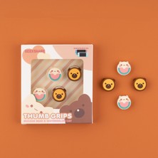 Jingyi Dotpet Switch Rocker Cover Watermelon Cat Mousse Bear Joycon Button Cap Ns Rocker Cap Silicone Protective Cover (Yurt Dışından)