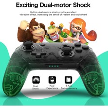 Jingyi Anahtar Desteği Amibo, Uyandırma, Ekran Görüntüsü ve Titreşim Işlevleriyle Uyumlu Kablosuz Pro Denetleyici Gamepad (Yurt Dışından)