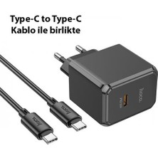 Coofbe Hc Seri Akım Koruma Turbo QC3.0+30W Şarj Başlık Samsung Huawei Iphone 15 15 Pro Max Şarj Seti