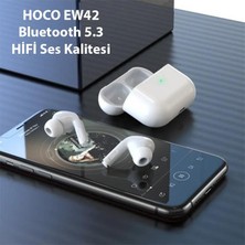 Polham Hc Series BT5.3V Tws Kablosuz Mikrofonlu Silikon Kulakiçi Kulaklık, 300MAH Şarjlı Su Geçirmez Hifi Ses Destekli Kulaklık