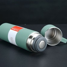 Elit Paslanmaz Çelik Bardaklı Termos Seti 500 ml