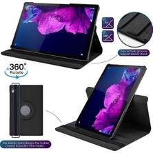 MTK Moveteck Huawei Matepad 11.5 Inç Kılıf 360 Dönebilen Standlı Tablet Kılıfı + Ekran Koruyucu 2in1 Set Kapaklı Kılıf