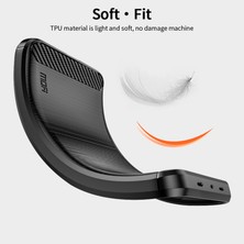 LR Joyful Xiaomi 13T Pro Fırçalanmış Kapak Tpu Anti-Çizelge Karbon Fiber Doku Telefon Kılıfı (Yurt Dışından)