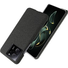 LR Joyful Xiaomi 13T Pro, Kumaş+Sert Pc Koruyucu Telefon Kapak Kılıfı Ince Fit Telefon Kabuğu (Yurt Dışından)