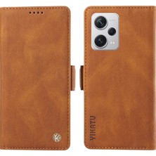 LR Joyful Xiaomi Redmi Note 12 Pro+ 5g Telefon Kapağı Cilt Dokunuşu Pu Deri Cüzdan Kılıfı (Yurt Dışından)