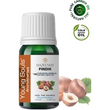 Young Souls Aromatherapy Hazelnut Carrier Oil Fındık Bitkisel Taşıyıcı Yağ 10 ml