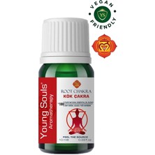 Young Souls Aromatherapy Root Chakra Essential Oil Blend Kök Çakra Uçucu Yağ Karışımı 10 ml