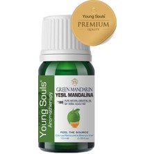 Young Souls Aromatherapy Green Mandarin Essential Oil Yeşil Mandalina Uçucu Yağ 10 ml
