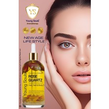 Young Souls Aromatherapy Rose Quartz Multi Use Oil Gül Kuvars Yüz Saç Tırnak & Vücut Bakım Kuru Yağ 100 ml
