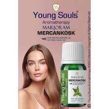 Young Souls Aromatherapy Marjoram Essential Oil Mercanköşk Uçucu Yağ 10 ml