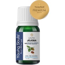 Young Souls Aromatherapy Jojoba Carrier Oil ( Cold Pressed ) Bitkisel Taşıyıcı Yağ ( Soğuk Sıkım ) 10 ml