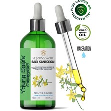 Young Souls Aromatherapy St. john Wort Carrier Oil ( Maceration ) Sarı Kantaron Taşıyıcı Yağ ( Maserasyon ) 100 ml