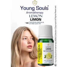 Young Souls Aromatherapy Lemon Essential Oil Limon Uçucu Yağ 10 ml