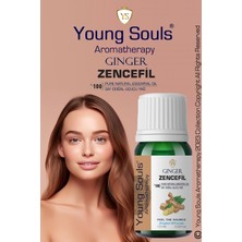 Young Souls Aromatherapy Ginger Essential Oil Zencefil Uçucu Yağ 10 ml
