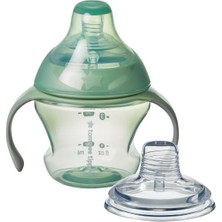Tommee Tippee Damlatmaz Eğitici Bardak - 150 ml - Yeşil