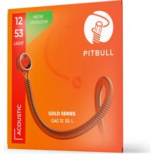 Pitbull Strings Gold Series Gag L Pb Light Takım Tel - Yeni Seri Akustik Gitar Teli 012-053