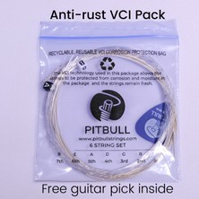 Pitbull Strings Silver Series Scg Nt Takım Tel Klasik Gitar Teli