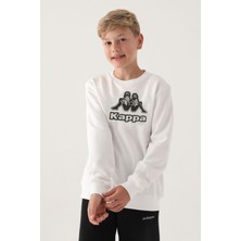 Kappa Erkek Çocuk Krem Sweatshirt